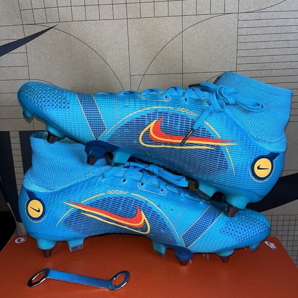 NEW Nike Mercurial Superfly 8 Elite SG-Pro Chlorine Blue DJ2838-485 Size 9.5 main image 5